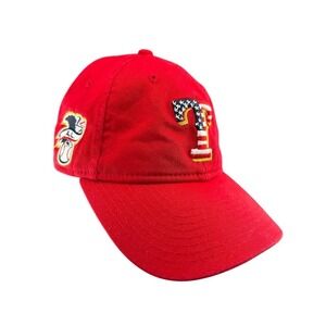 Texas Rangers Baseball Cap New Era 9Twenty‎ Adjustable Patriotic T Logo